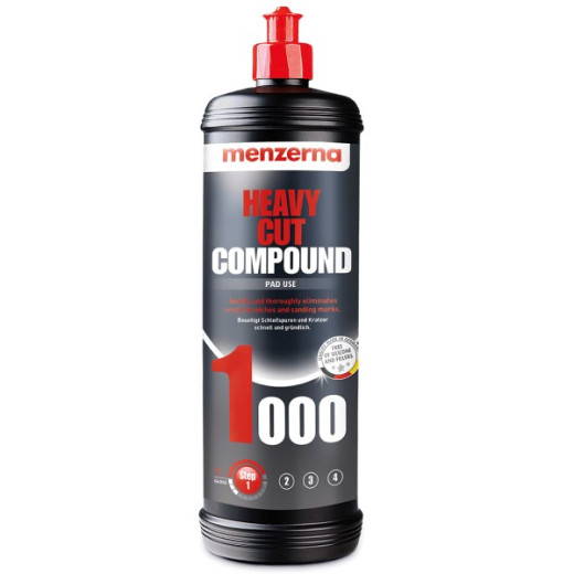 Полірувальна абразивна паста під поролоновий коло - Menzerna Heavy Cut Compound 1000 1 л. (81318.41.00)