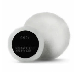 Біле хутряне супер ріжуче коло GYEON Rotary Wool Heavy Cut 80мм 2 шт
