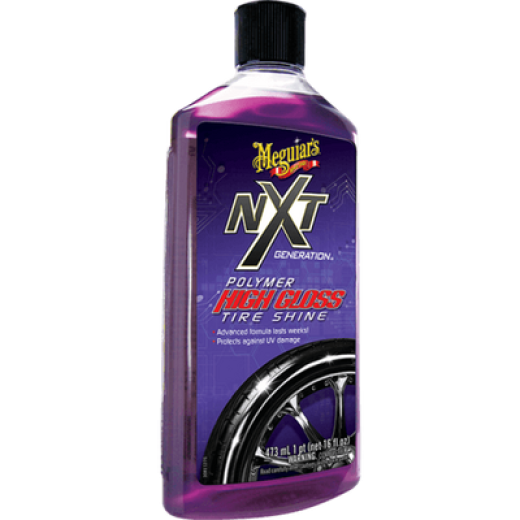 Полімерний гель для чорніння шин - Meguiar's NXT Polymer High Gloss Tire Dressing 473 мл. (G30416)