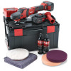 FLEX PE 150 18.0-EC/5.0 P-Set Акумуляторна ротаційна полірувальна машинка 18,0 В