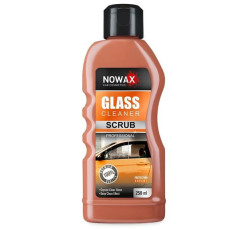 Абразивний очисник NOWAX для скляних поверхонь від водного каменя Glass Cleaner Scrub 250 мл (NX25247)