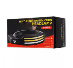 Налобний ліхтар з датчиком руху LED Multi-Function Induction HeadLamp W689-3
