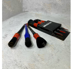 Пензлі для детейлінгу SGCB Detail Brush Kit з натурального та штучного ворсу (набір)