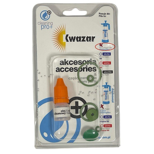 Сервісний набір Kwazar Venus Super PRO+/Alkaline/Solvent/Acid 