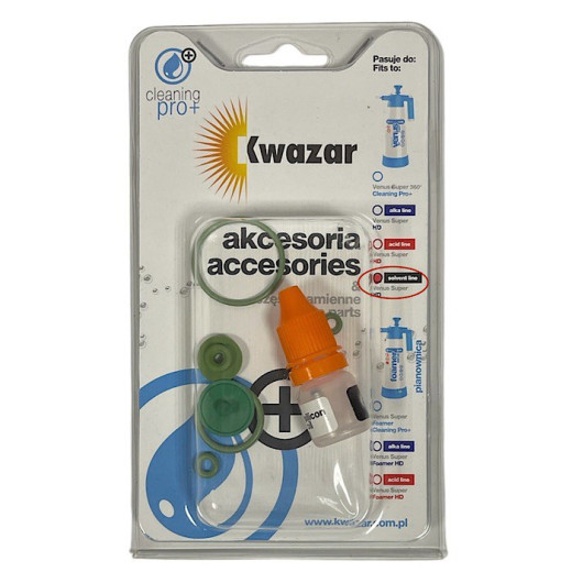 Сервісний набір Kwazar Venus Super PRO+/Alkaline/Solvent/Acid 