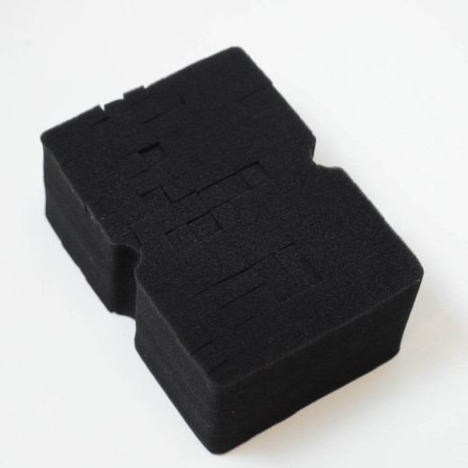 Губка MAGNUM BLACK Jumbo Foam Grid Sponge (13×18×7,5 см)