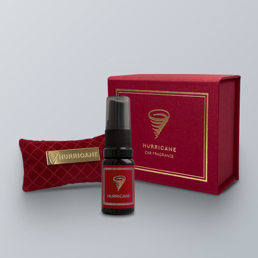 Ароматичне саше для автомобіля Hurricane RED (PREMIUM)