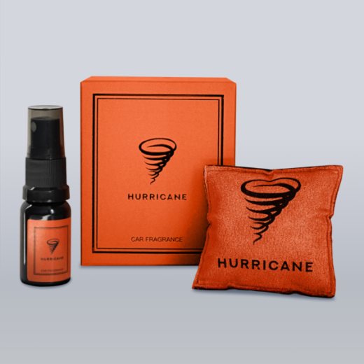 Ароматичне саше для автомобіля Hurricane ORANGE (LIMITED)