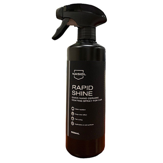 Нанокерамічний захист авто NASIOL RAPID SHINE 500 мл