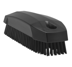 Ручна щітка - Vikan 130 мм, жорстка, чорна (64409)