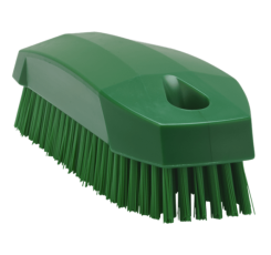 Ручна щітка - Vikan 130 мм, жорстка, зелена (64402)