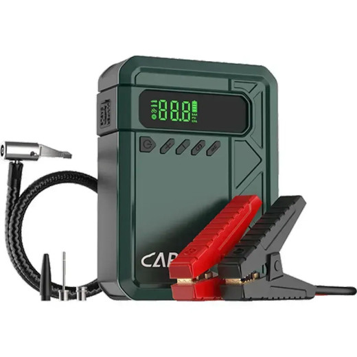 Пуско-зарядний пристрій+компресор CARKU JS-507 (10000мАг, 1500А, 12В)