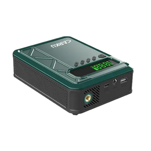 Пуско-зарядний пристрій+компресор CARKU JS-507 (10000мАг, 1500А, 12В)