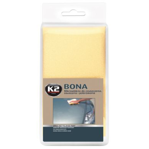 Рушник K2 з мікрофібри трикотажний для полірування PRO BONA 40x40 см