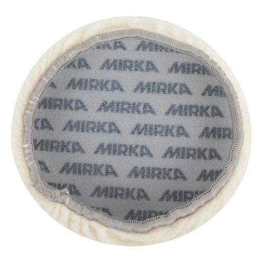 Полірувальний диск з крученої вовняної нитки - Mirka 150 мм. бежевий (7991700211)