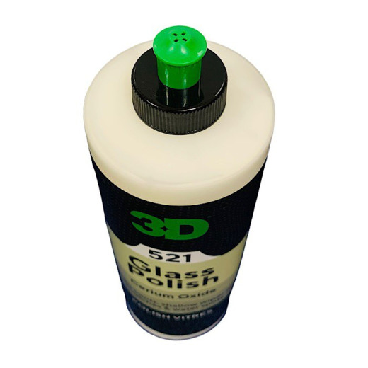 Полірувальна паста 3D 521 для скла Glass polish 473 мл