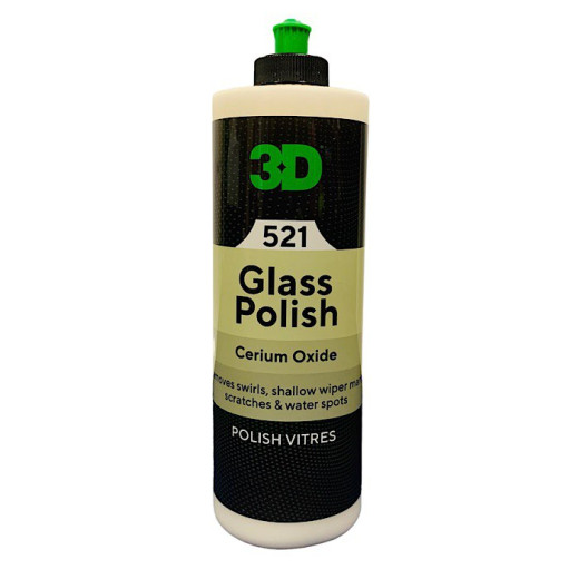 Полірувальна паста 3D 521 для скла Glass polish 473 мл
