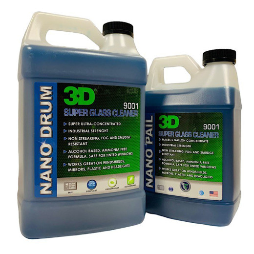 Очищувач 3D 9001 для скла Super Glass Cleaner 3,785 л