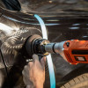 Набір м'яких кругів для нанесення воску - Meguiar's DA Waxing Power Pads 90 мм. 2 шт. чорний (G3509INT)