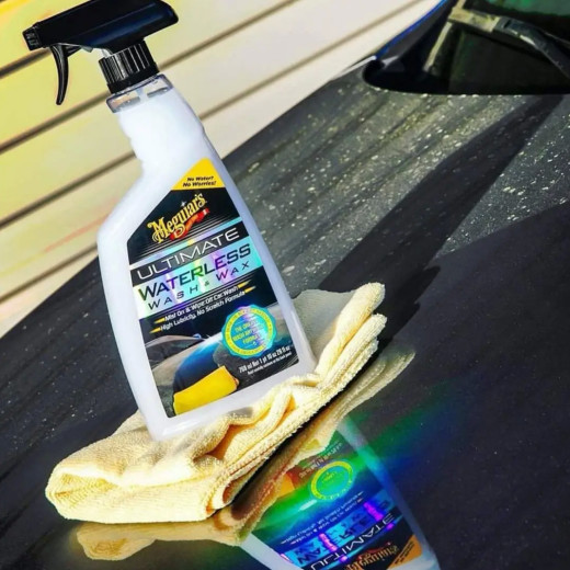 Миючий засіб Meguiar's з воском Ultimate Waterless Wash & Wax 768 мл