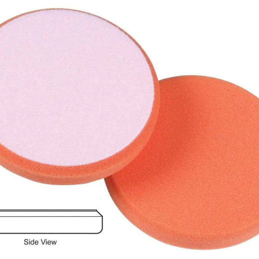Полірувальний круг антиголограмний — Lake Country Hydro-Tech Tangerine Light Polishing 125 мм (H2O-2255-130MM)
