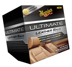 Бальзам Meguiar's 3 в 1 для шкіри Ultimate Leather Balm (набір) 160 г + аплікатор 1 шт