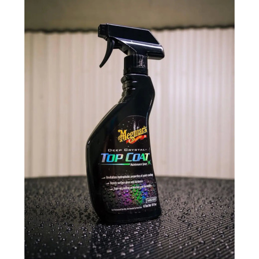 Захисний спрей Meguiar's Deep Crystal® Top Coat Maintenance Spray 473 мл