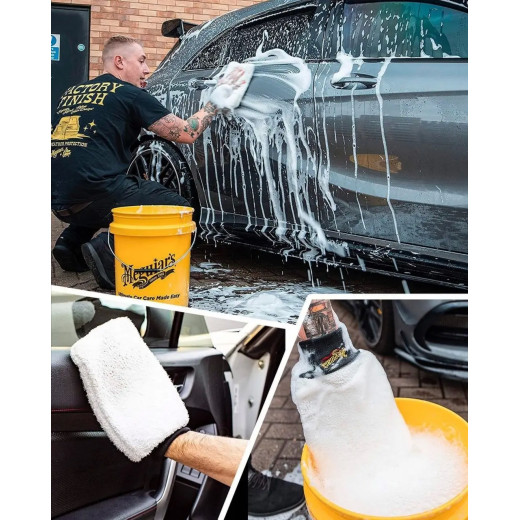 Рукавиця мікрофіброва для мийки - Meguiar's Microfiber Wash Mitt (X3002EU)