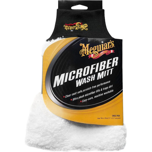 Рукавиця мікрофіброва для мийки - Meguiar's Microfiber Wash Mitt (X3002EU)