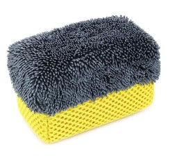 Аплікатор для чистки та чорніння гуми - Autofiber Dressing Applicator Tire Saver сіро-жовтий (SX-TIRE234)