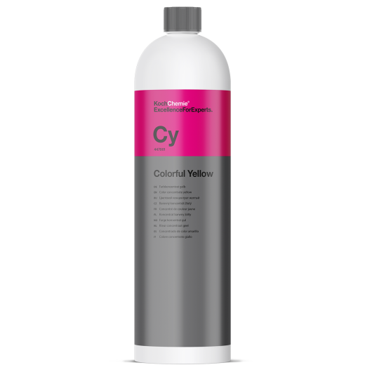 Барвник для автошампуню Koch Chemie Cy Жовтий Colorful Yellow 1 л