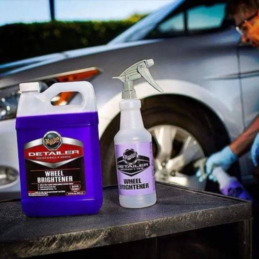 Ємність для рідин - Meguiar's Detailer Wheel Brightener 945 мл. фіолетова (D20140PK12)