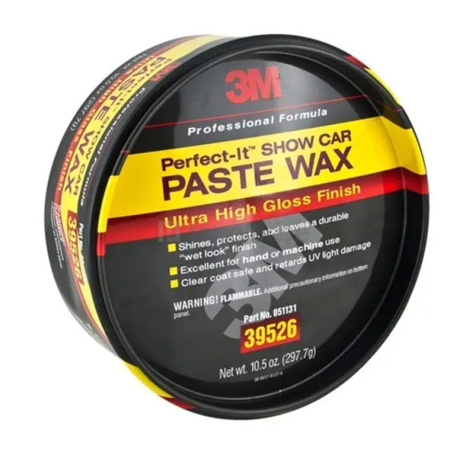 Автомобільний твердий віск паста для лакофарбових покриттів - 3M Perfect-Paste it Wax 297 г. (39526)
