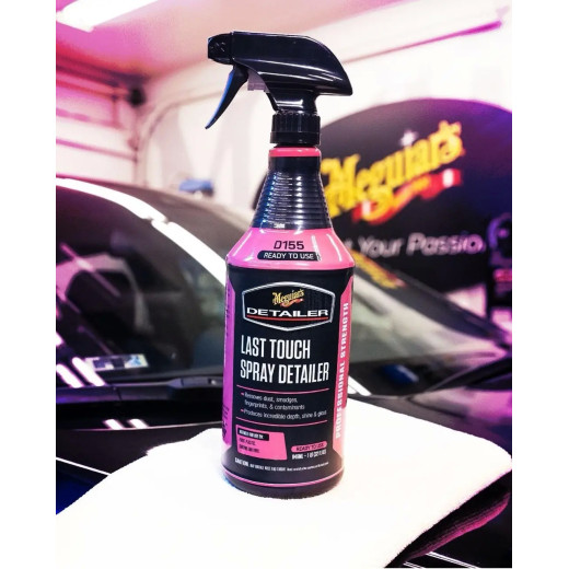 Детейлінг спрей Meguiar's для догляду за поверхнею Detailer Last Touch Spray 946 мл