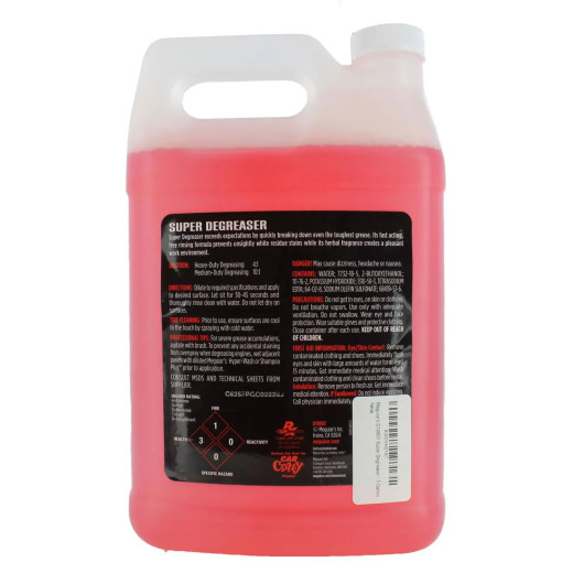 Концентрат супер знежирювач для двигуна - Meguiar's Detailer Super Degreaser 3,79 л. (D10801)
