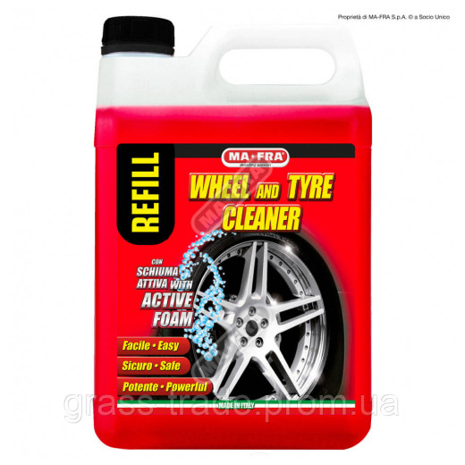 ОЧИЩУВАЧ ДИСКІВ ТА ШИН PULITORE CERCHI E GOMME 4500 ML