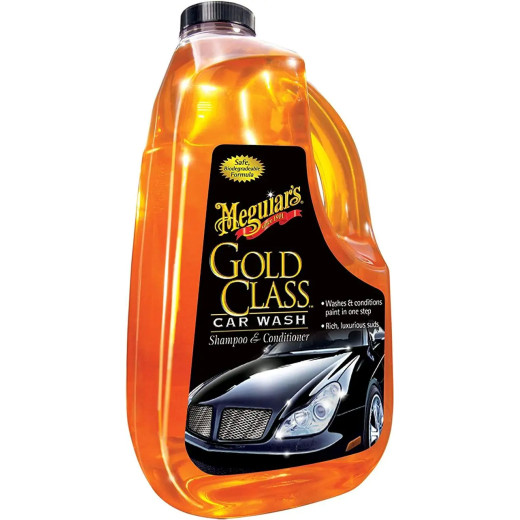 Автошампунь Meguiar's з кондиціонером Gold Class Car Wash Shampoo & Conditioner 1,89 л (G7164)