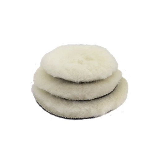 Полірувальний круг лама антиголограмный - Prewashed Lambswool White Knitted Polishing 150 мм (77-216)