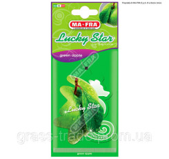 АРОМАТИЗАТОР LUCKY STAR "GREEN APPLE" Mafra