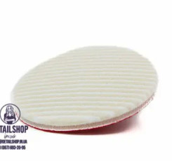 CarPro CoolPad wool/MF — гібридний полірувальний круг (вовна/мікрофібра), 150 мм