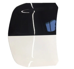 TM-224-BW Чорно-біла модель капота-big size car hood model with both black and white paint.55 x 41 см