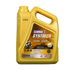 Синтетичне моторне мастило, 4 л Atlantic Synthech Ultra Super 5W30