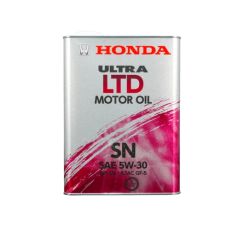 Синтетичне моторне мастило, 4 л HONDA Ultra LTD 5W-30 SN
