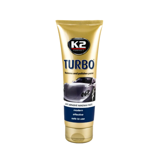 Полірувальна паста K2 Turbo 230 г Для ручного полірування, з воском