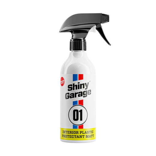 Спрей Shiny Garage для пластику матовий Interior Plastic Protectant Matt 500 мл