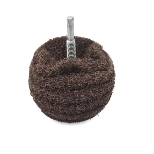 Куля полірувальний для металу - Flexipads Scruff Ball Coarse Brown 75 мм. 3