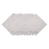 Набір замшевих підкладок для нанесення кераміки 10 шт. - MaxShine Suede Мicrofiber Detailing Coating Cloth 10х10 см. (1101010G)