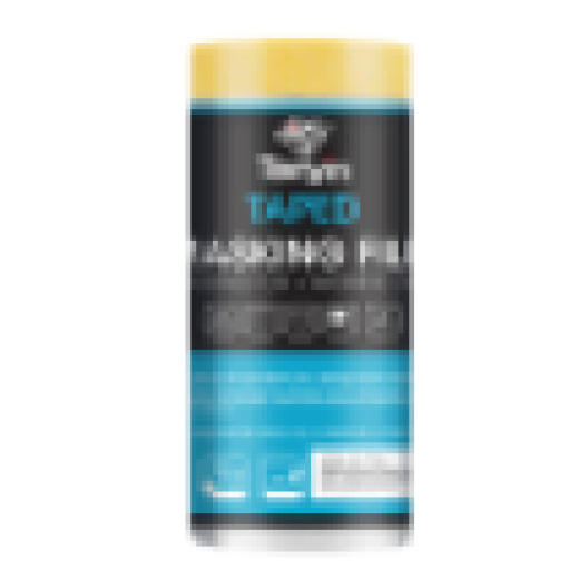 TAPED MASKING FILM (110cm*33m*8mic) Маскуюча плівка для авто