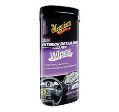 Серветки Meguiar's для швидкого очищення салону Quik Interior Detailer™ Cleaner 25 шт