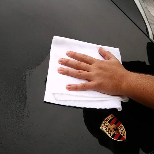 Рушник мікрофібровий - Meguiar's Ultimate Wipe Polishing Cloth 40х40 см. білий (E100EU)